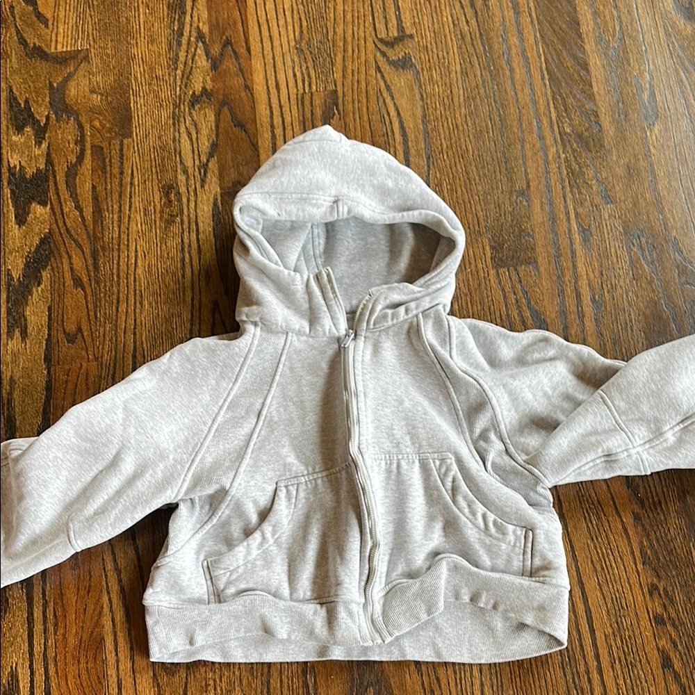 Gray Kids Hoodie